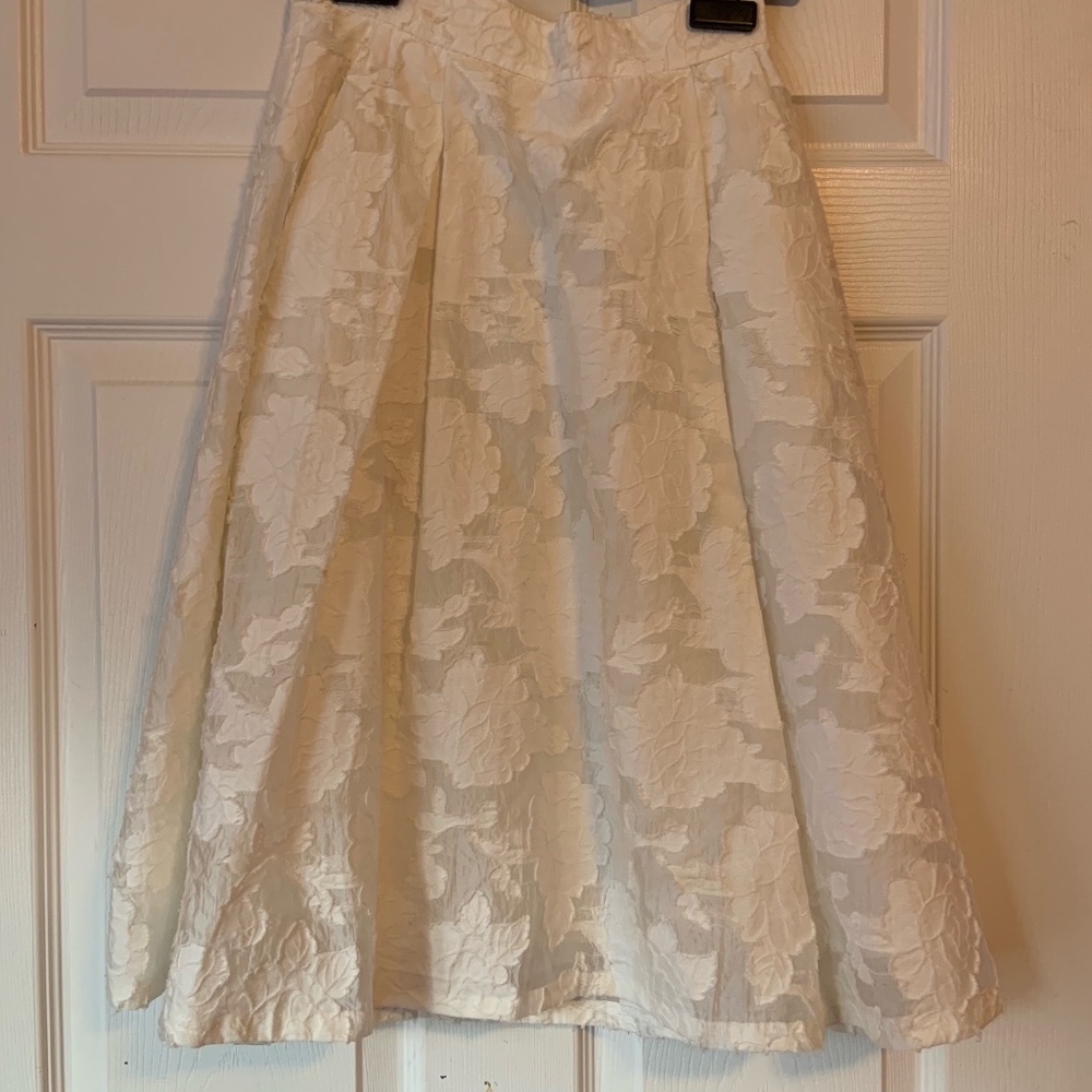 White Lacey Skirt
